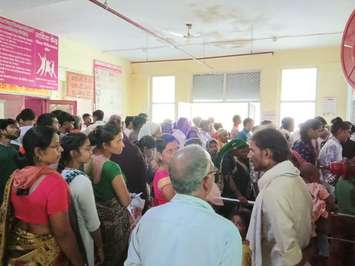 Hospitals full of fever and diarrhea patients