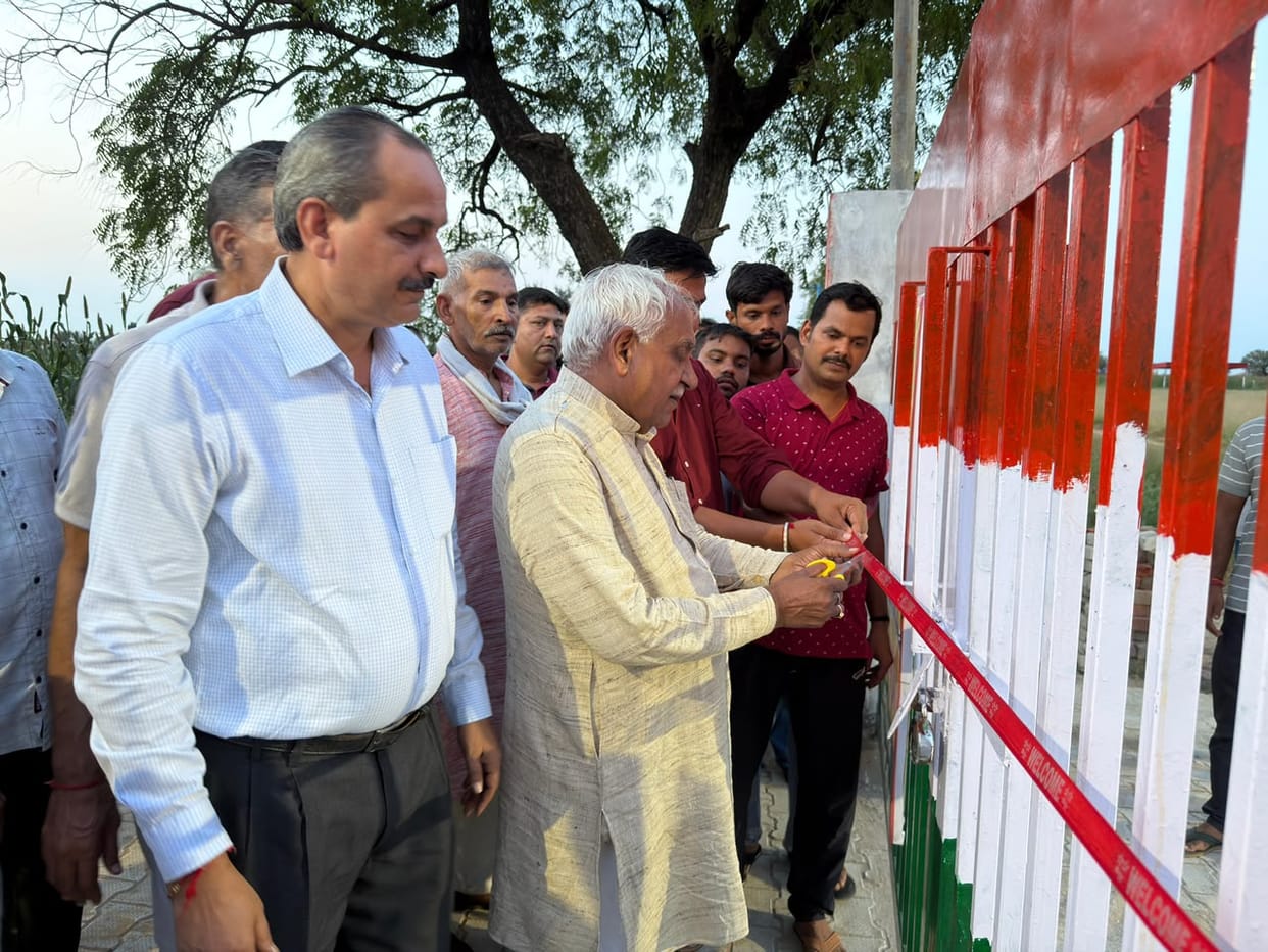 MLA Omprakash Yadav inaugurated various development works