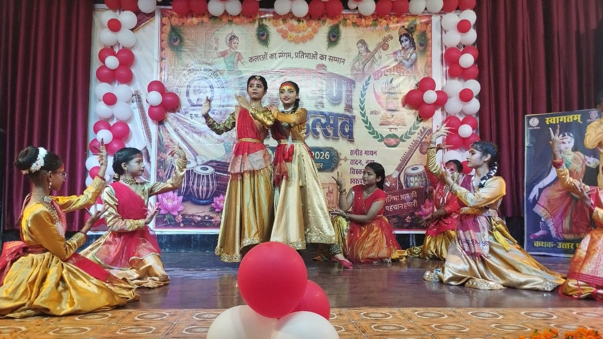 Talents showcased their skills at Kala Utsav.