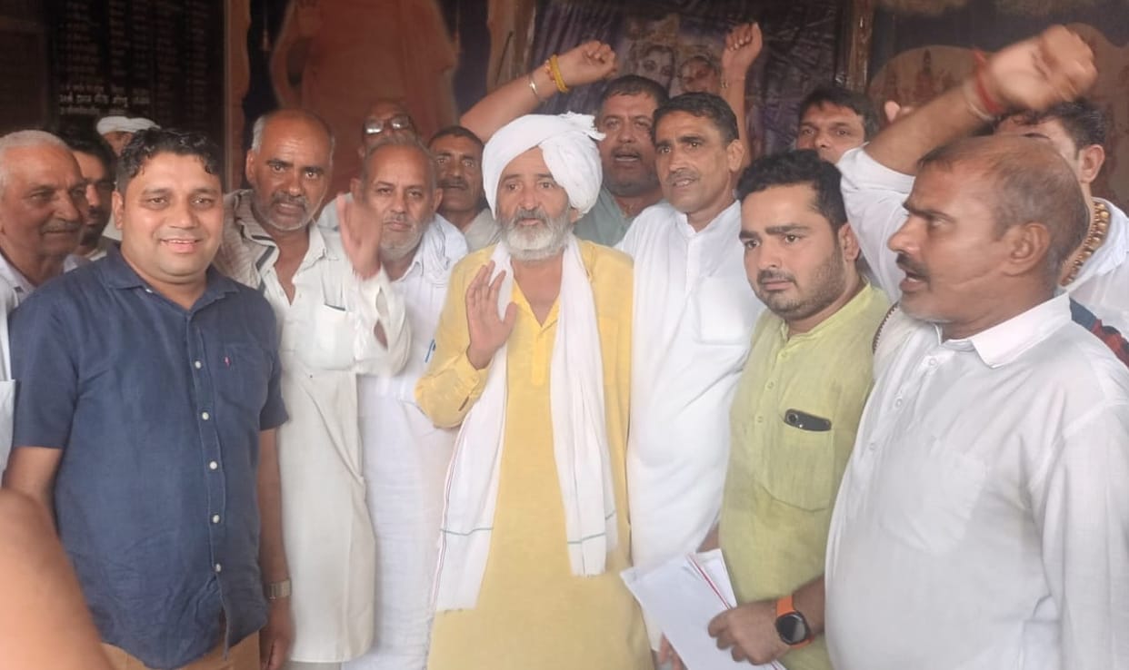 Former Sarpanch Krishna Dahiya appointed President of Sisana Gaoshala.