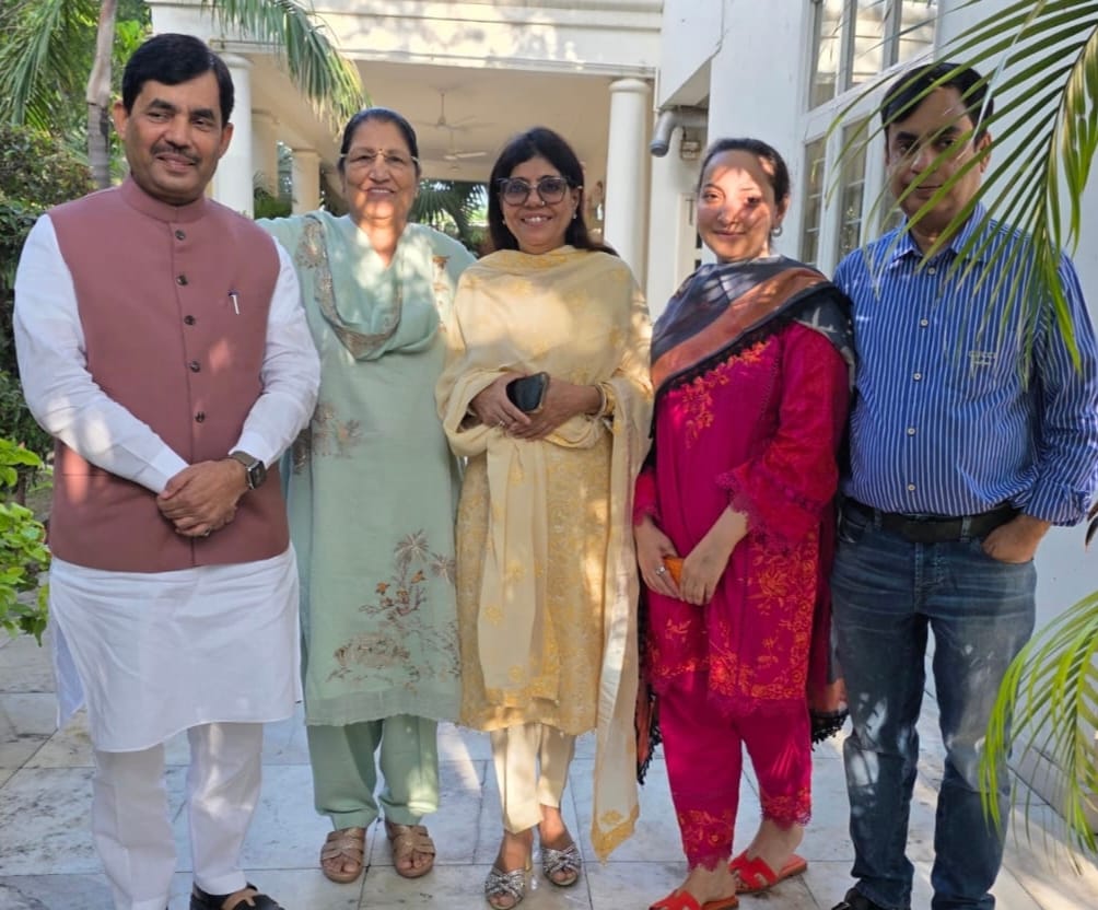 Shahnawaz Hussain met the MLA.