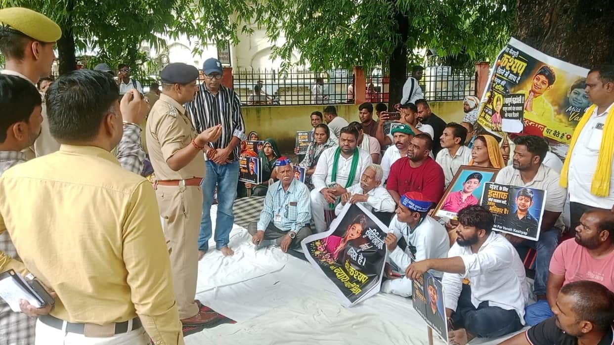 The parents went on a hunger strike to get justice for their son.