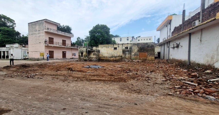 The entire face of the Collectorate complex changed in 18 hours.