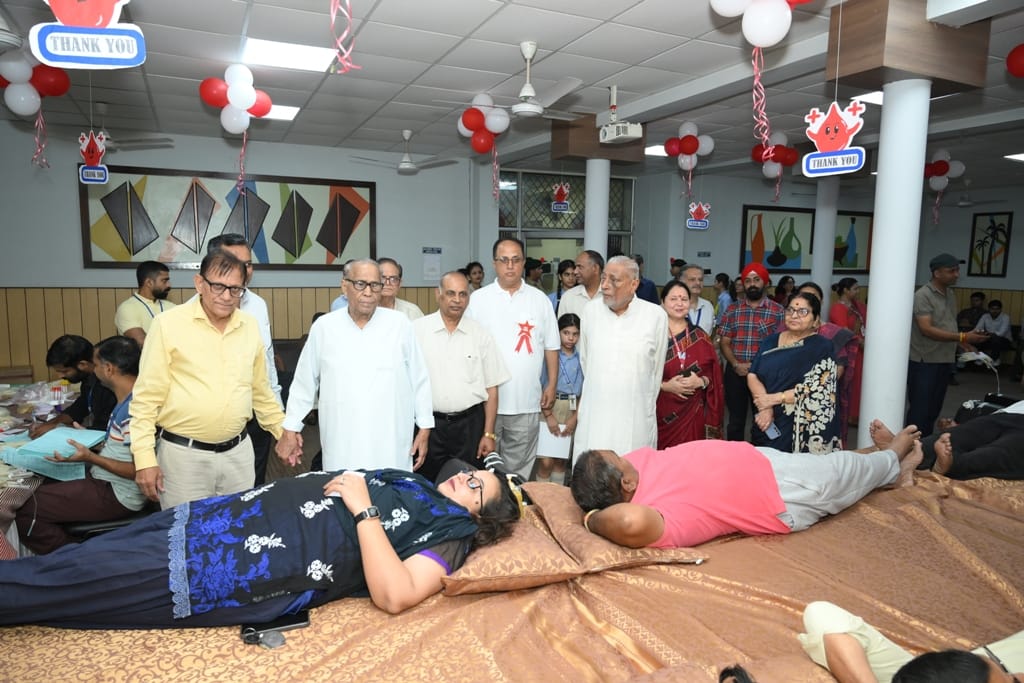 316 units of blood collected at the camp