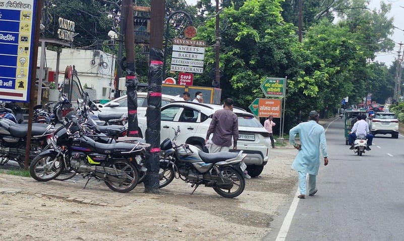 The heightened risk along the roadside