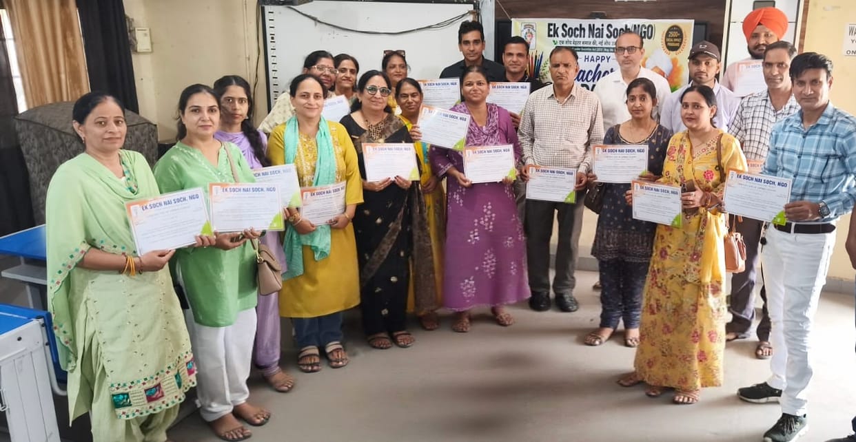 45 teachers honored for their services