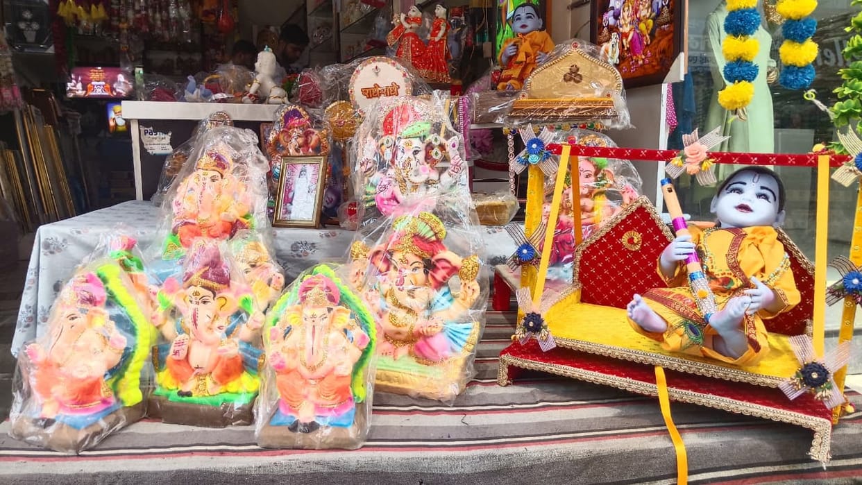 Demand for idols rises as Ganesh Chaturthi approaches