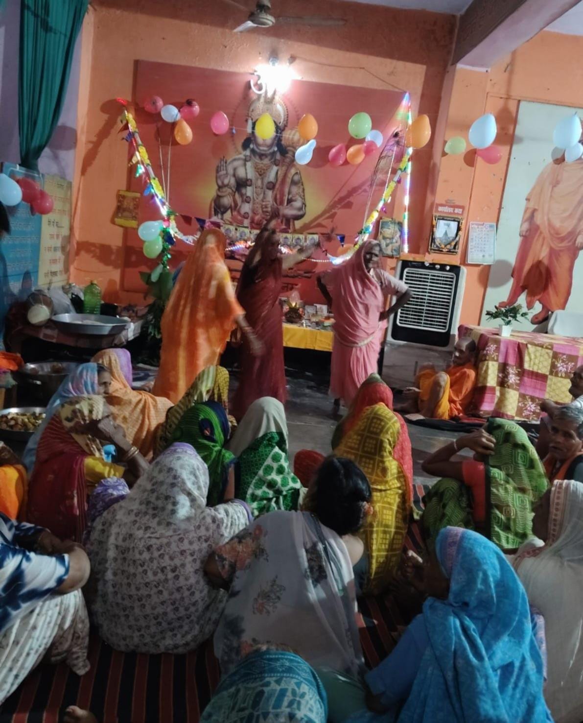 Shri Krishna's butter-stealing pastime was enacted.