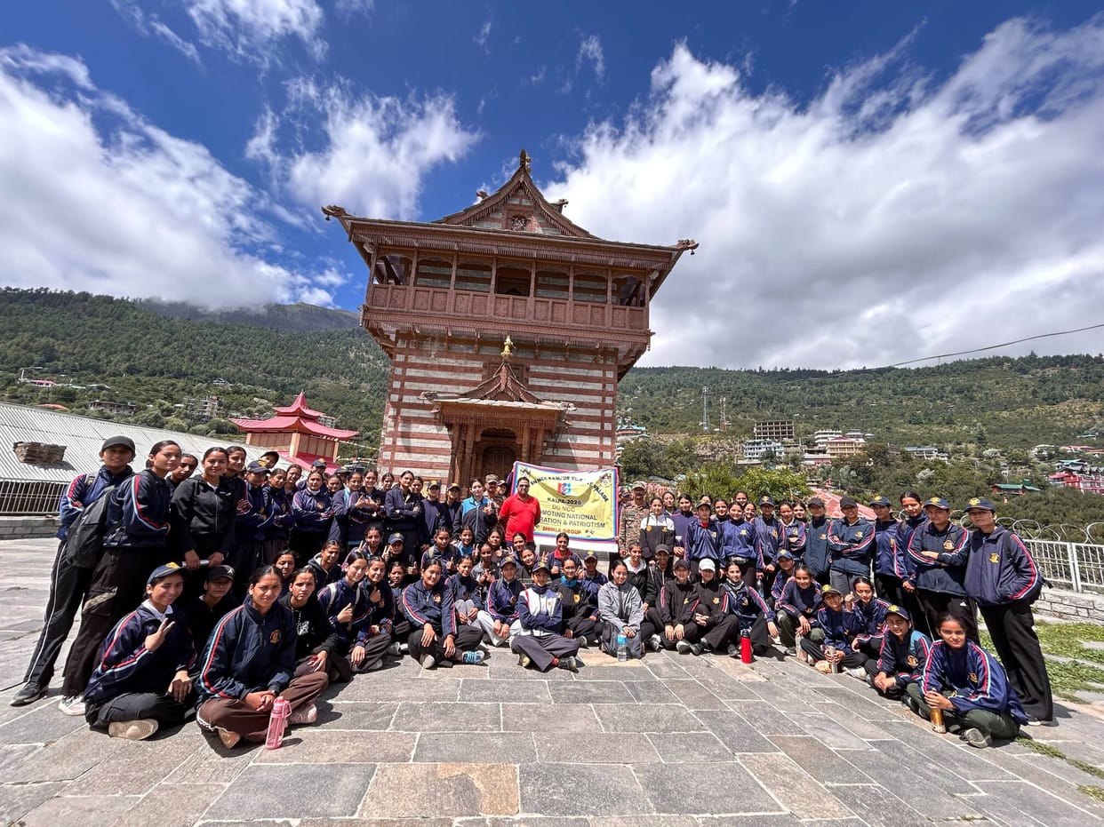 Cadets visited Chakka and Chini villages