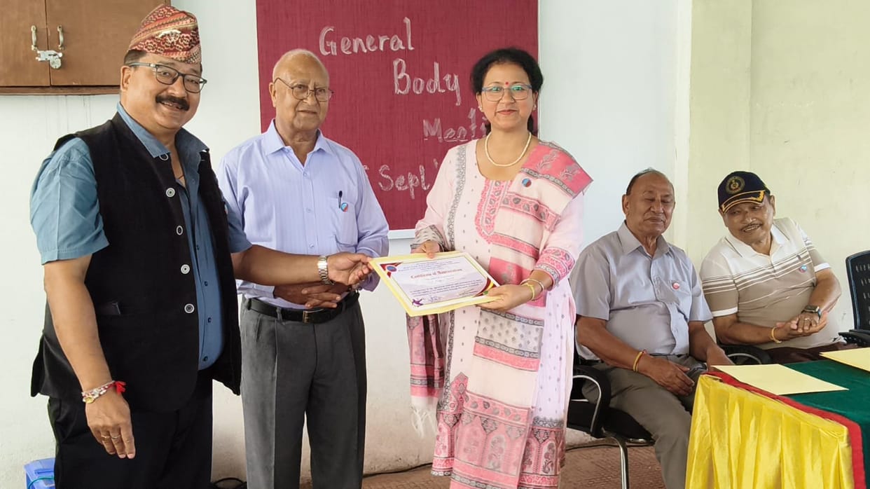 Honoured for the successful organization of the football tournament.