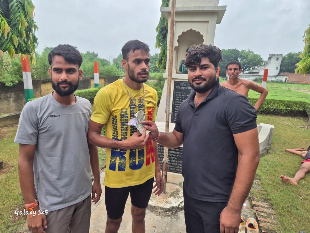 Rocky Fauji won the race; Umesh finished second.
