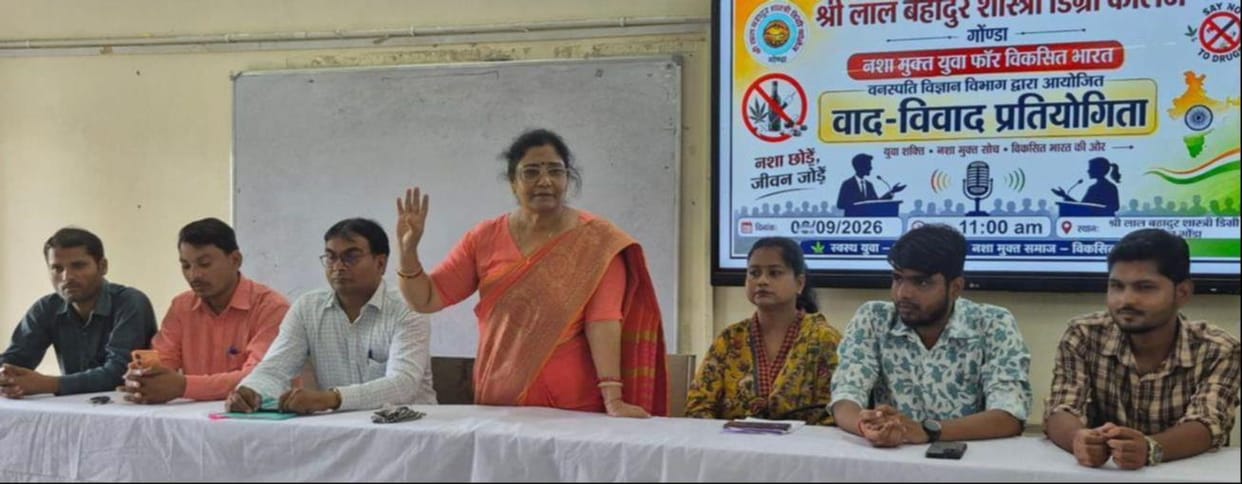 Ayushi, Monika, and Shubhi emerged victorious in the debate competition