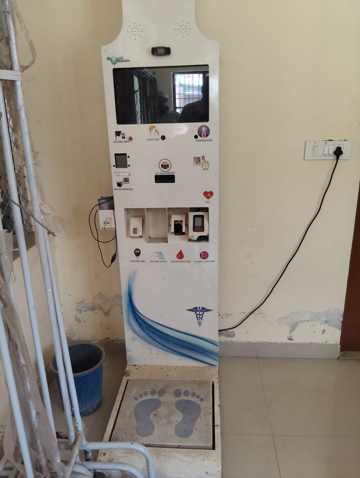 Health ATM machine at Amanpur PHC proving to be a white elephant.