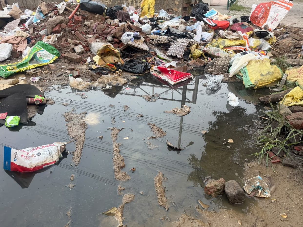 Problems escalate in Beta-1 due to filth and waterlogging.