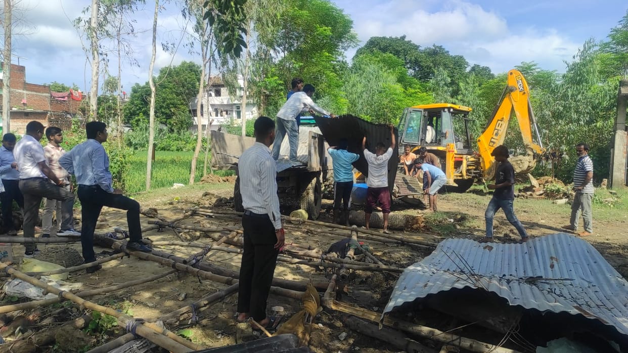 Encroachment removed from Nazul land worth