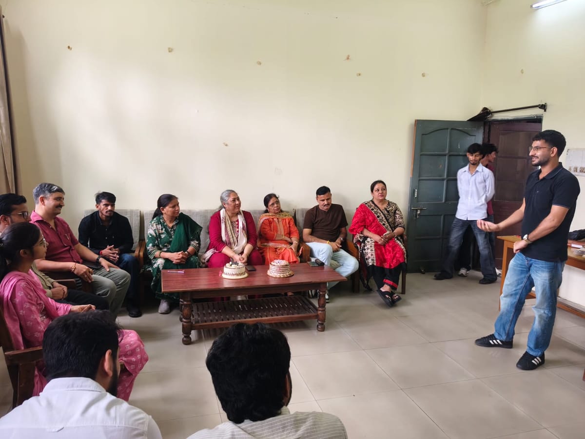 Yamuna Nagar News: प्रस्तुतियों से शिक्षकों के प्रति दिखाया सम्मान