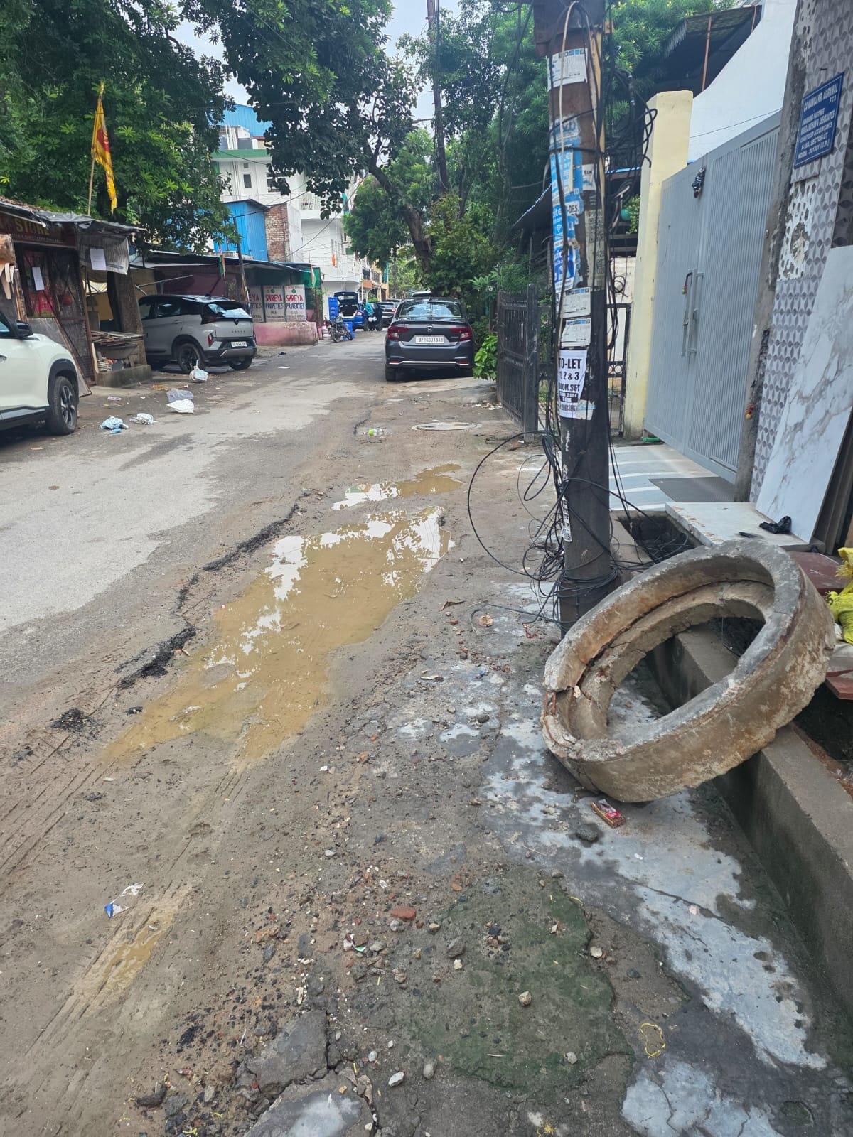 Hear My Voice: Water line damaged