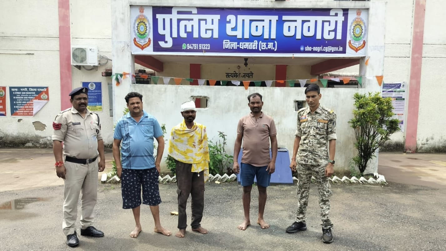 मवेशियों तस्करी कर रहे तीन आरोपी गिरफ्तार