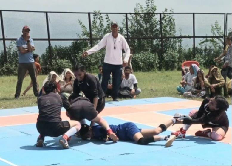 Daughters showcase their prowess in sports at Baggi Tungal.