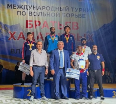 Sujit Kalkal won the gold medal at the Senior Asia Cup