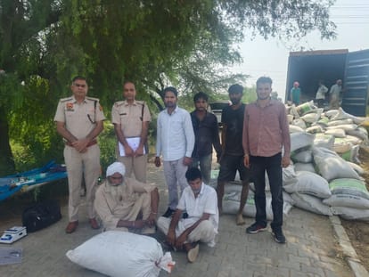 सिरसा पुलिस की हिरासत में दोनों आरोपी। 