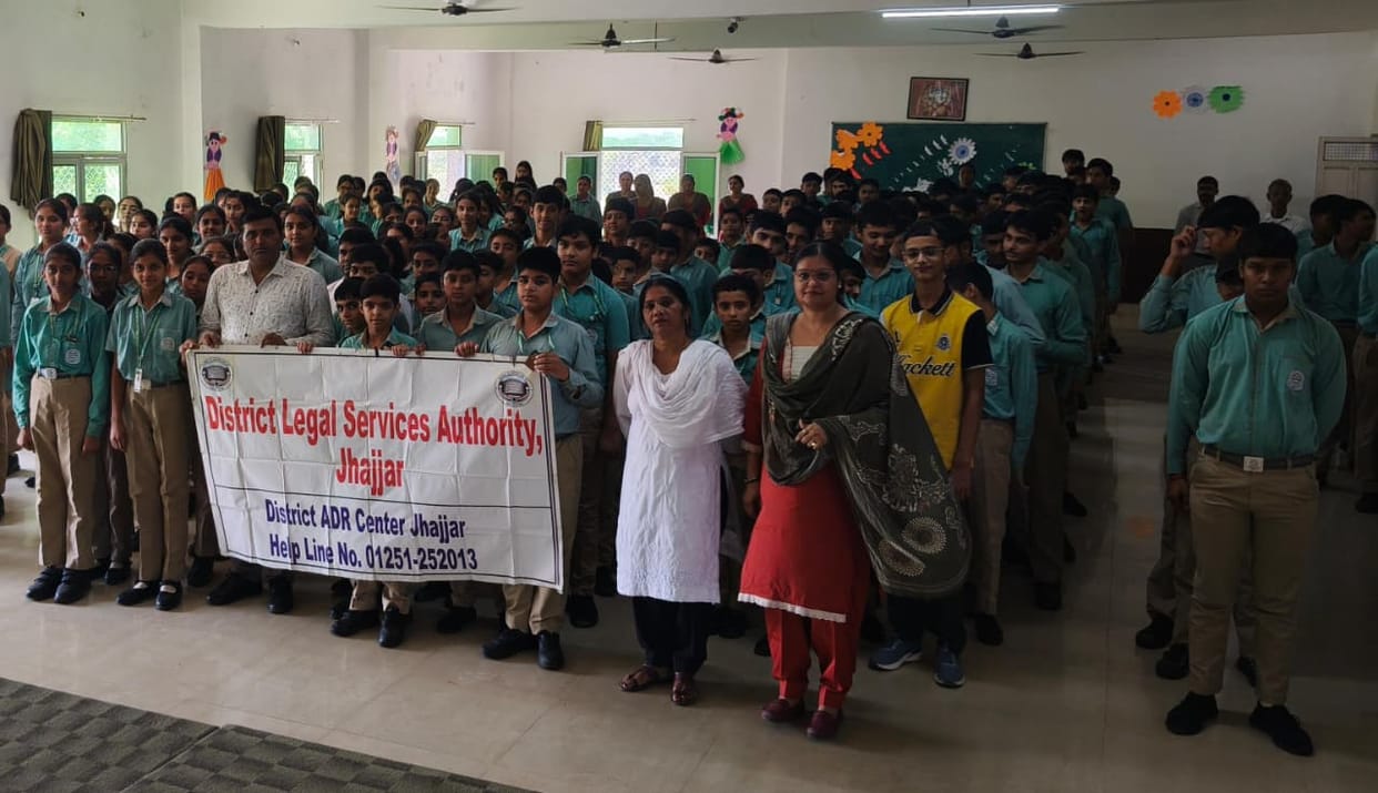 Legal Awareness Camp at HR Green Field School