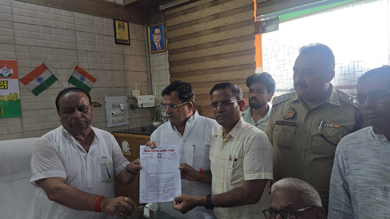 Congress members submitted a memorandum to the SDM regarding the Badnauli case.