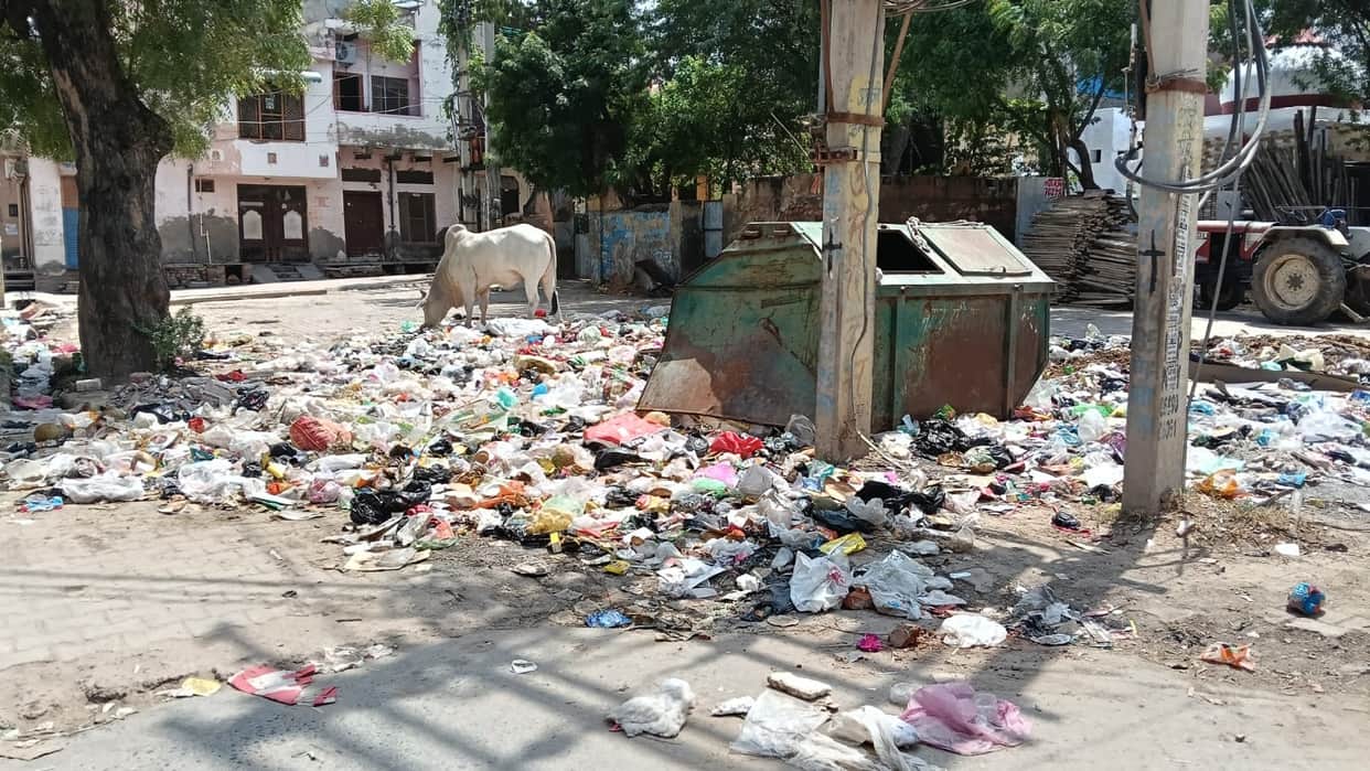 Two more sanitation workers joined duty after the notice