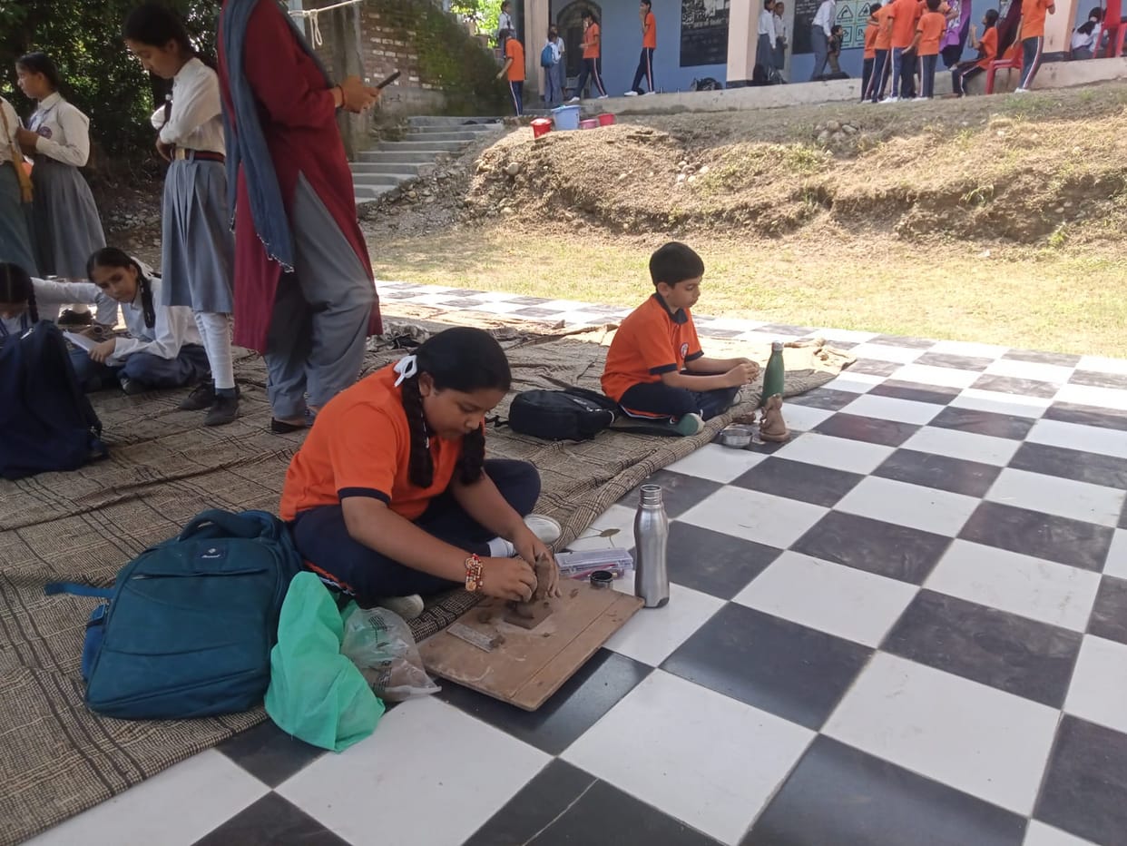 140 students displayed their talent in the Maths-Science Fair.