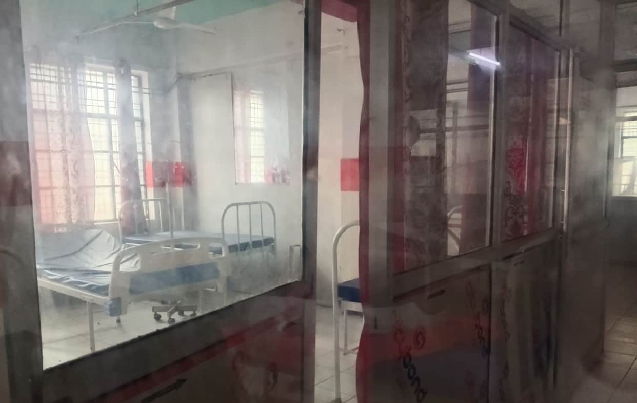 Ward ready, doctors deployed... but no testing kits.
