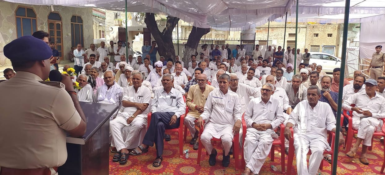 Villagers and Khap Panchayats should support the police in the fight against drugs: SP