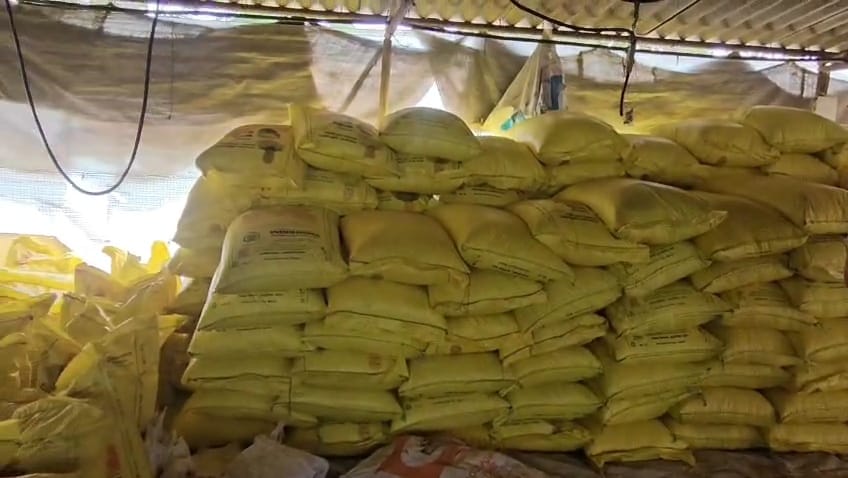 600 bags of urea recovered from poultry farm, 720 empty bags also found