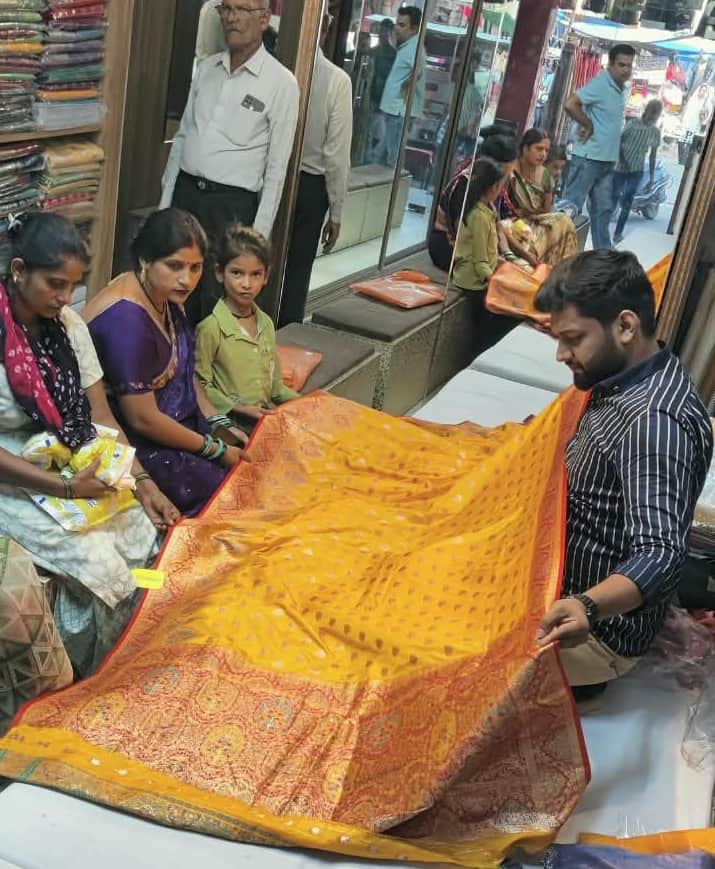 Paithani sarees have become a favorite among women.