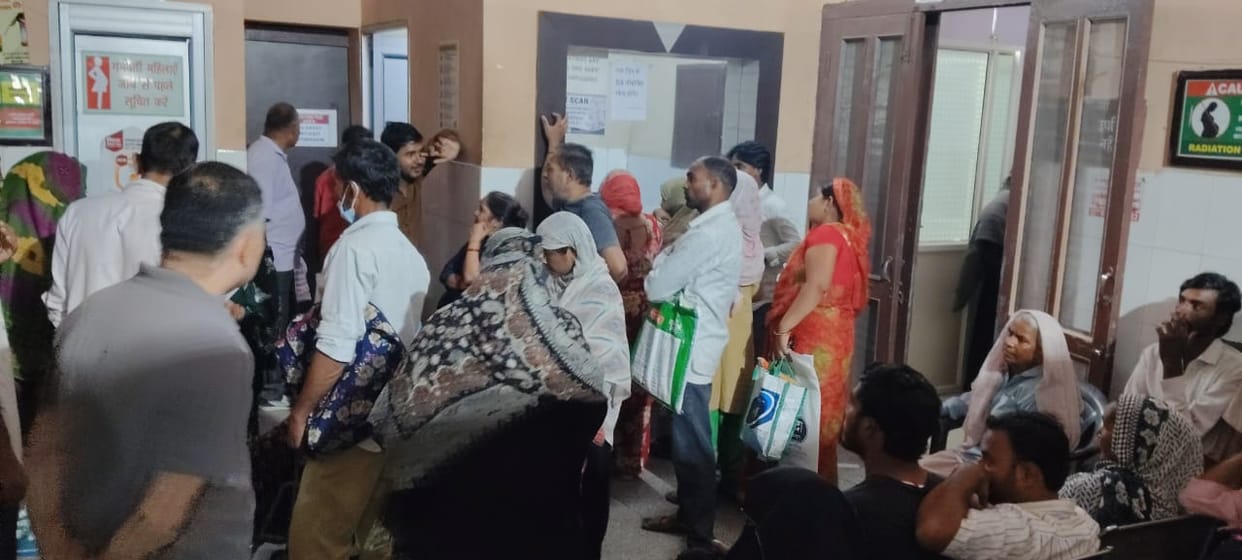 Swine flu detected in two more patients; fever desks set up in hospitals.