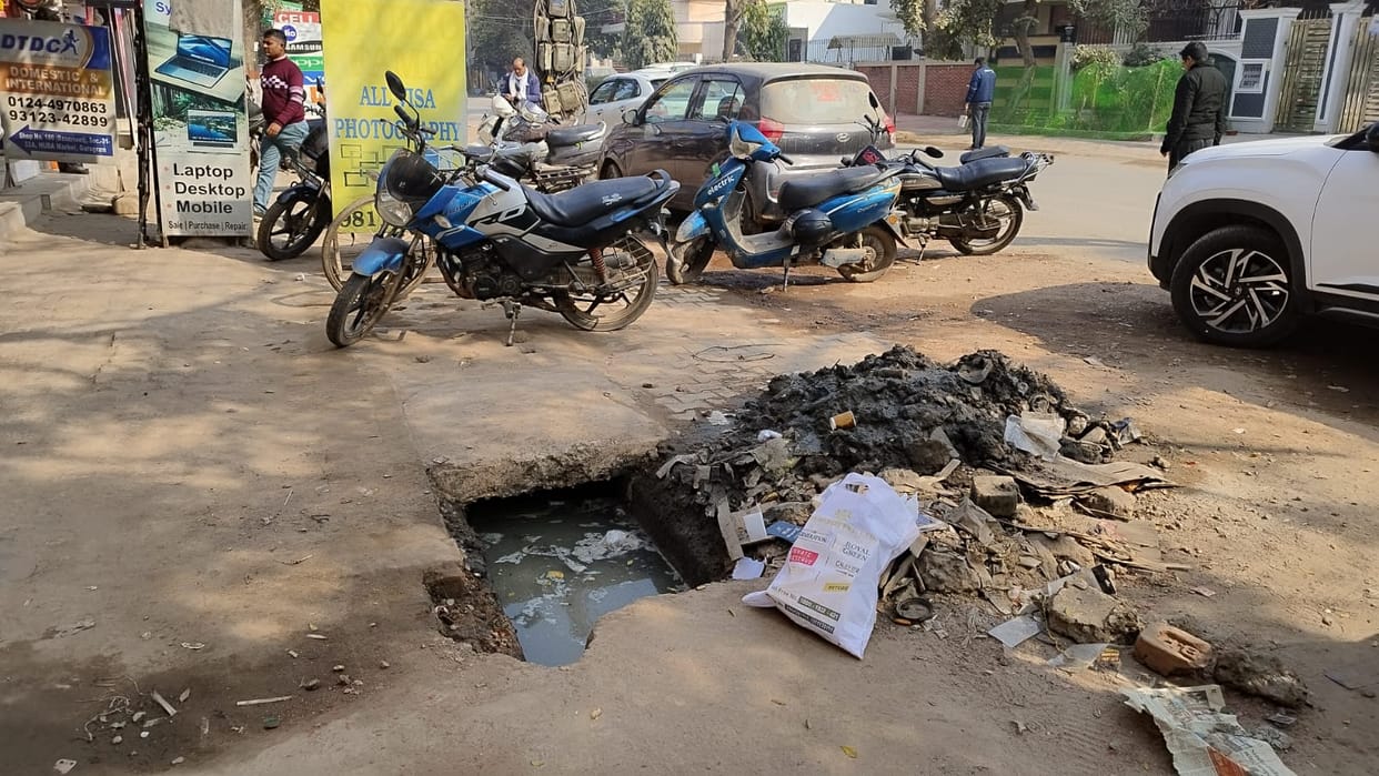 The municipal corporation collects taxes, but shopkeepers' contributions fund the operation of the toilets.