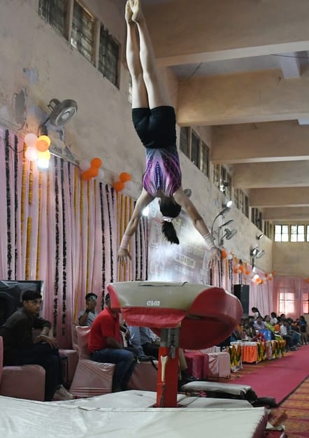 Kalpana brought glory to Agra in gymnastics.