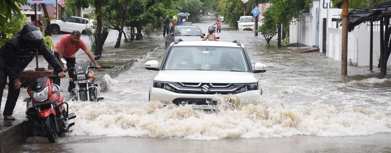 Six-member team constituted to investigate waterlogging in Janakipuram.