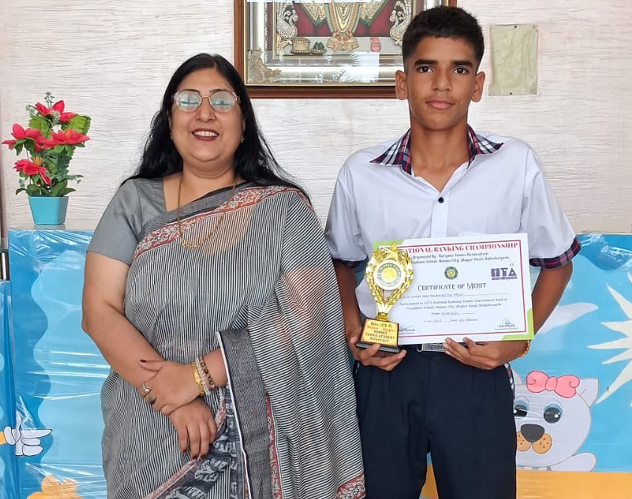 Aditya Malik won the tennis title