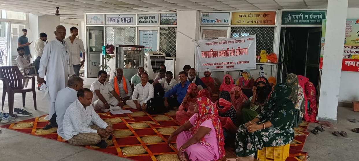 Employees said the sit-in will continue until their demands are met