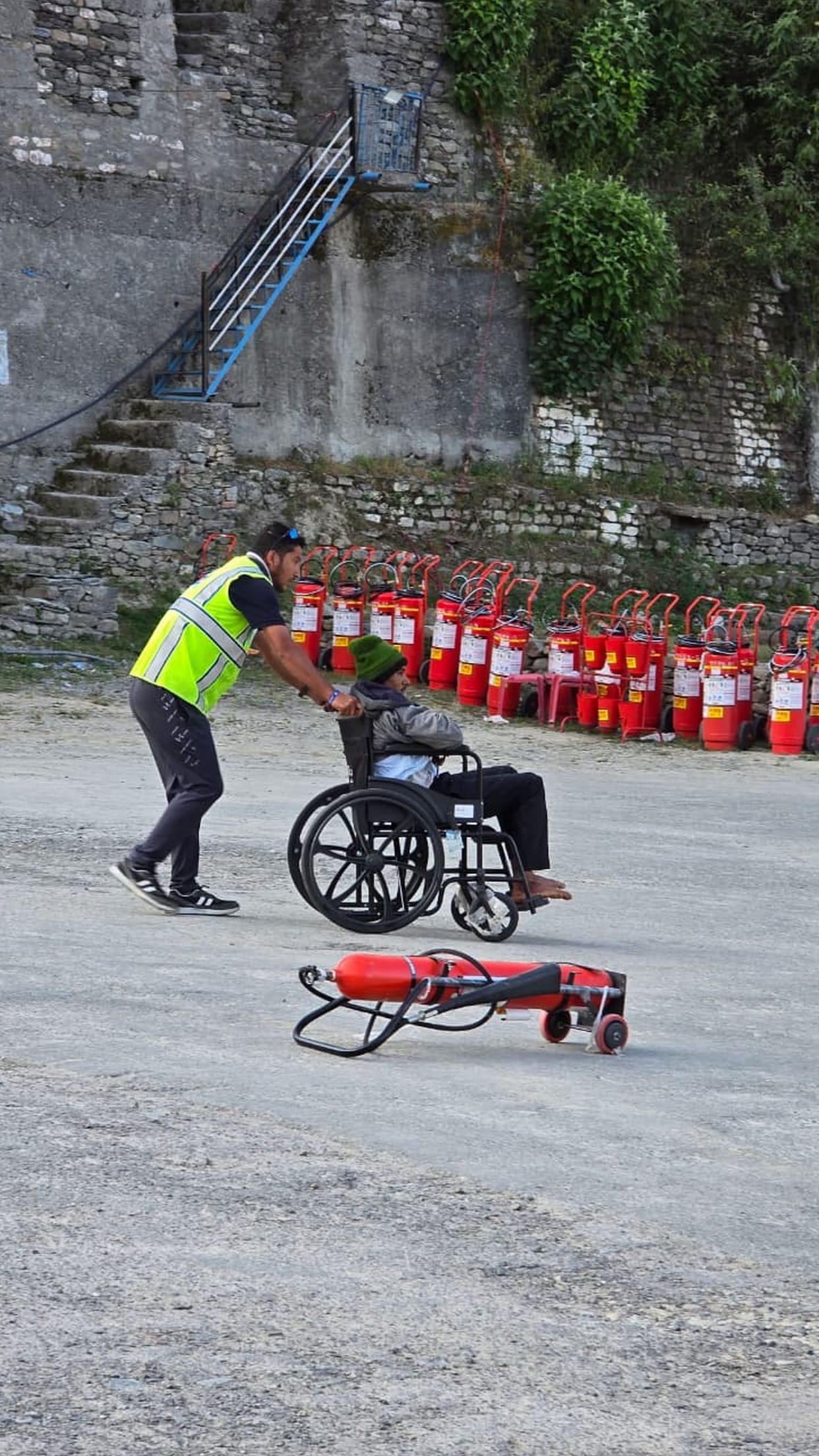 Faith triumphed over physical limitations, guiding the way to Manimahesh.