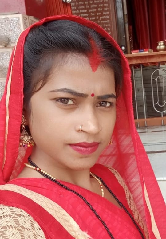 मरदह की खबर में-----मृतका  चद्रं कला कन्नौजिया की फाइल फोटो। स्रोत- परिजन