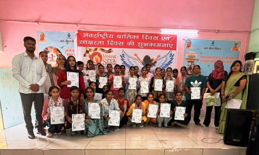 220 adolescent girls showcased their talent on Girl Child Day.