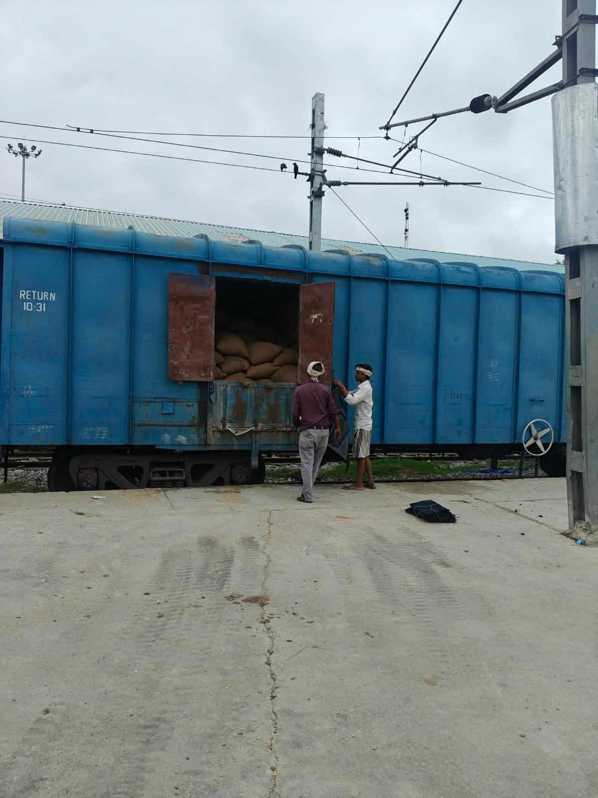 Wheat rake dispatched from Rosa to Bangladesh.
