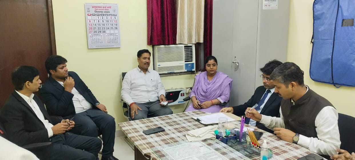 Meeting on preparations for the National Lok Adalat on September 12