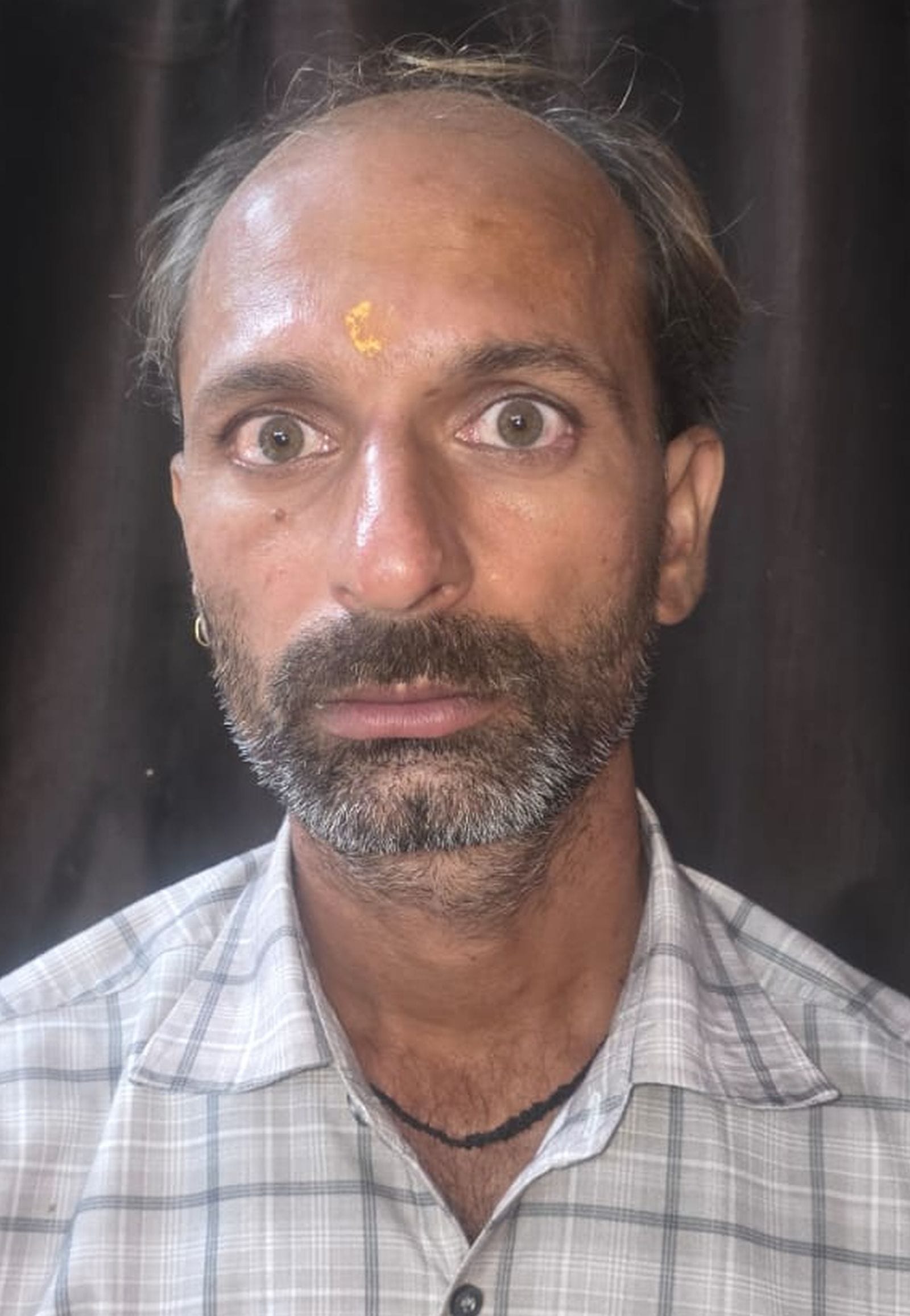 सिविल लाइंस थाने से पुलिस को चकमा देकर फरार हत्या का आरोपी सुरजन सिंह यादव। फोटो