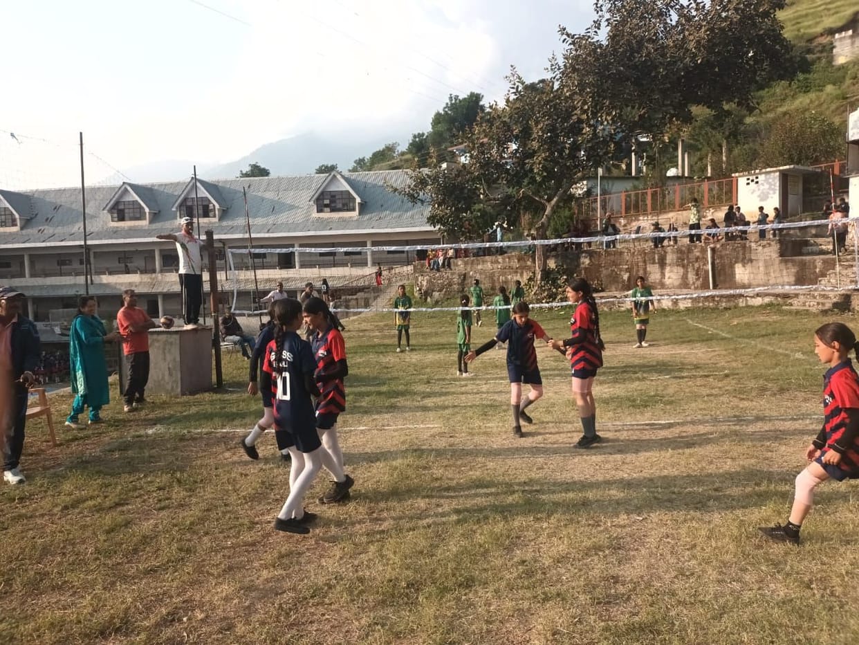 Dansa reached the Kho-Kho final, and Rampur School reached the Volleyball final