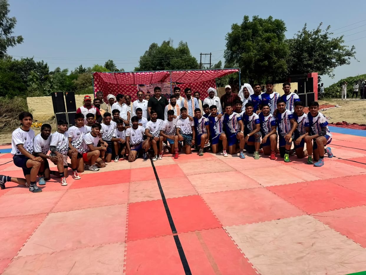 District team qualifies for the Super League Kabaddi Championship.