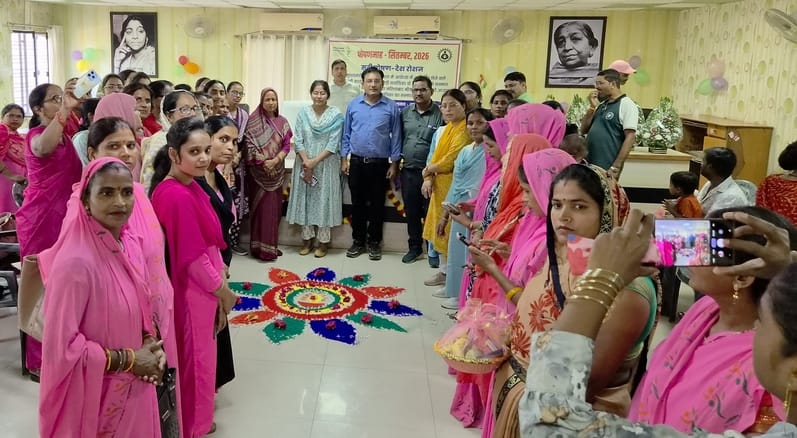 Honouring Anganwadi Workers