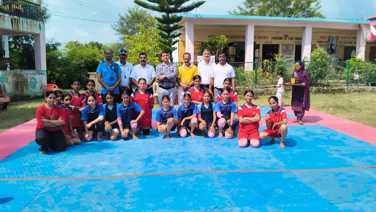 The badminton final will take place between Balghad and Kallar schools.