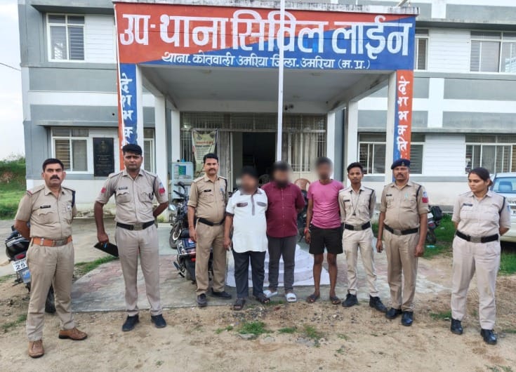 वेल्डिंग दुकान के बाहर से 5.5 क्विंटल लोहे के पल्ले गायब, पुलिस ने तीन आरोपियों को दबोचा